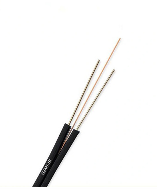 G657A1/G657A2 LZSH शीथ FTTH फाइबर ऑप्टिक केबल GJXH 1 कोर एकल मोड