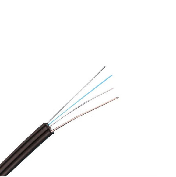 स्व-समर्थन FTTH फाइबर ऑप्टिक ड्रॉप केबल GJYXCH 1/2 कोर इनडोर आउटडोर