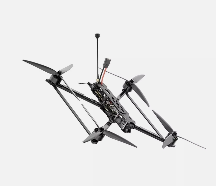 880g FPV 10 इंच SE10 True X फ्रेम ड्रोन यातायात निगरानी और नियंत्रण के लिए