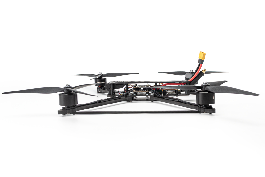 880g FPV 10 इंच SE10 True X फ्रेम ड्रोन यातायात निगरानी और नियंत्रण के लिए