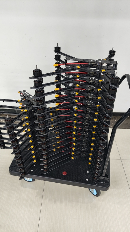 17 इंच FPV ड्रोन लंबी दूरी उच्च शक्ति FPV रेसिंग ड्रोन 12 KG भार क्षमता