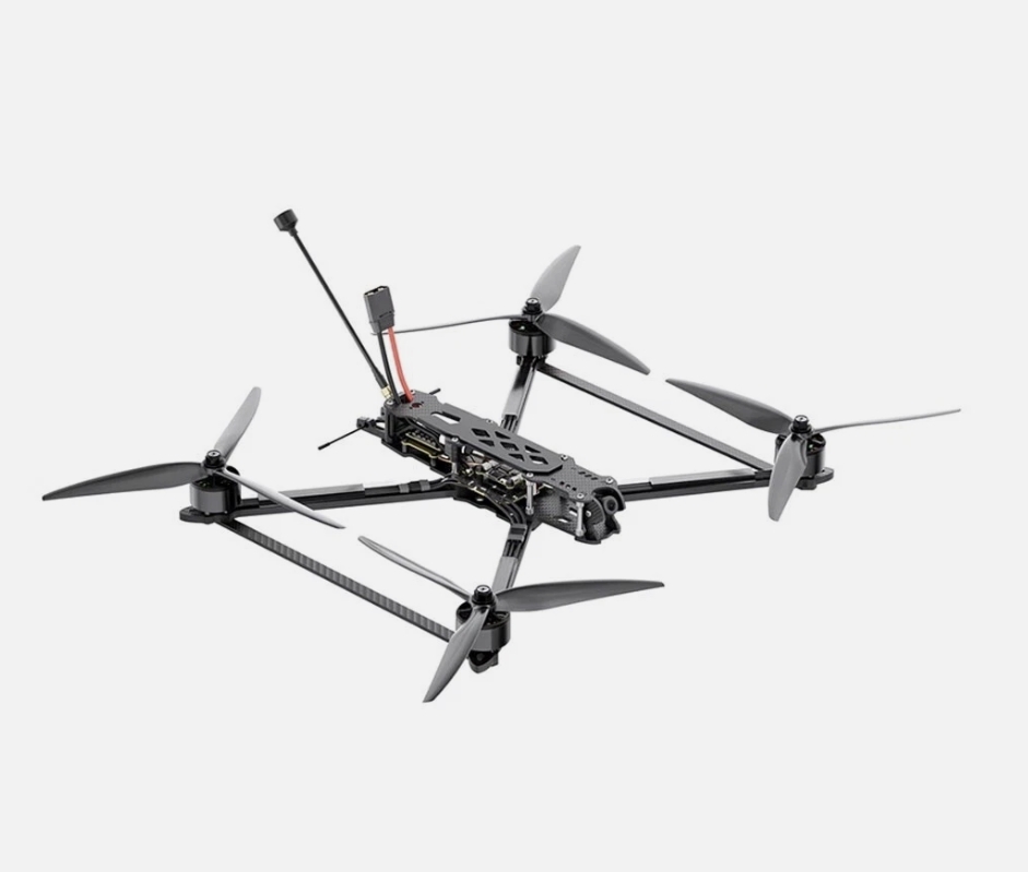 880g FPV 10 इंच SE10 True X फ्रेम ड्रोन यातायात निगरानी और नियंत्रण के लिए
