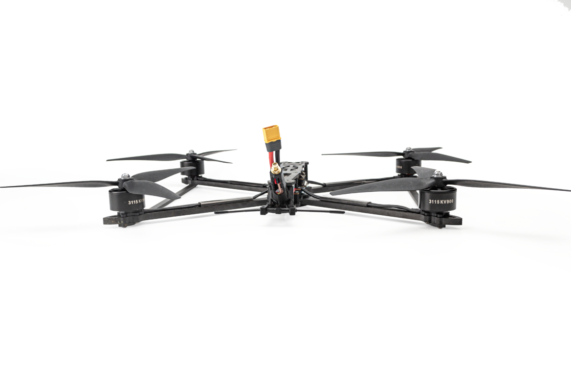 880g FPV 10 इंच SE10 True X फ्रेम ड्रोन यातायात निगरानी और नियंत्रण के लिए