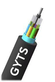 GYTS स्टील टेप बख़्तरबंद फाइबर ऑप्टिक केबल 4 कोर 3000 मीटर