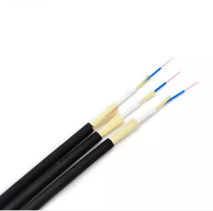 YTTX डबल शीटेड FTTH Aramid यार्न राउंड ऑप्टिकल केबल